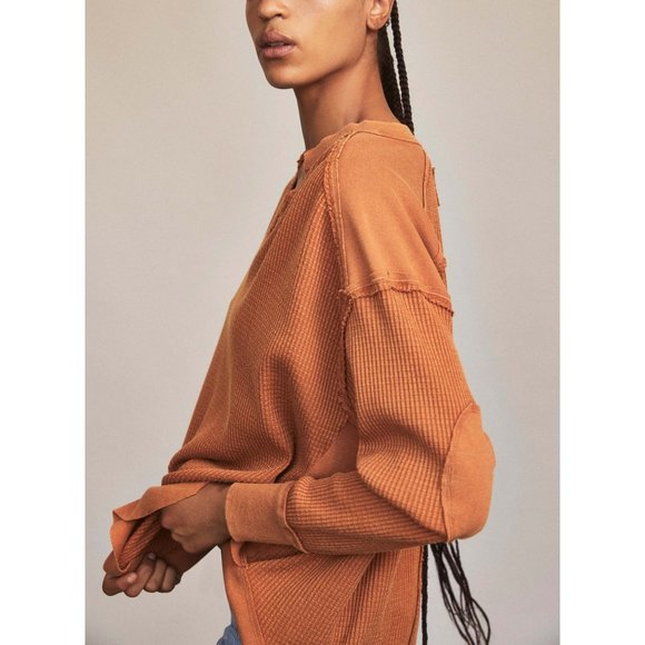 NWT Free People Owen Thermal / Autumn Wildflower - Picture 1 of 6